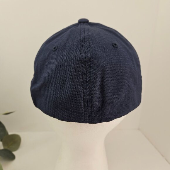 TravisMathew Dopp Blue Baseball Cap S/M Mood Indigo Cotton/Poly Blend USA Design - Picture 5 of 13